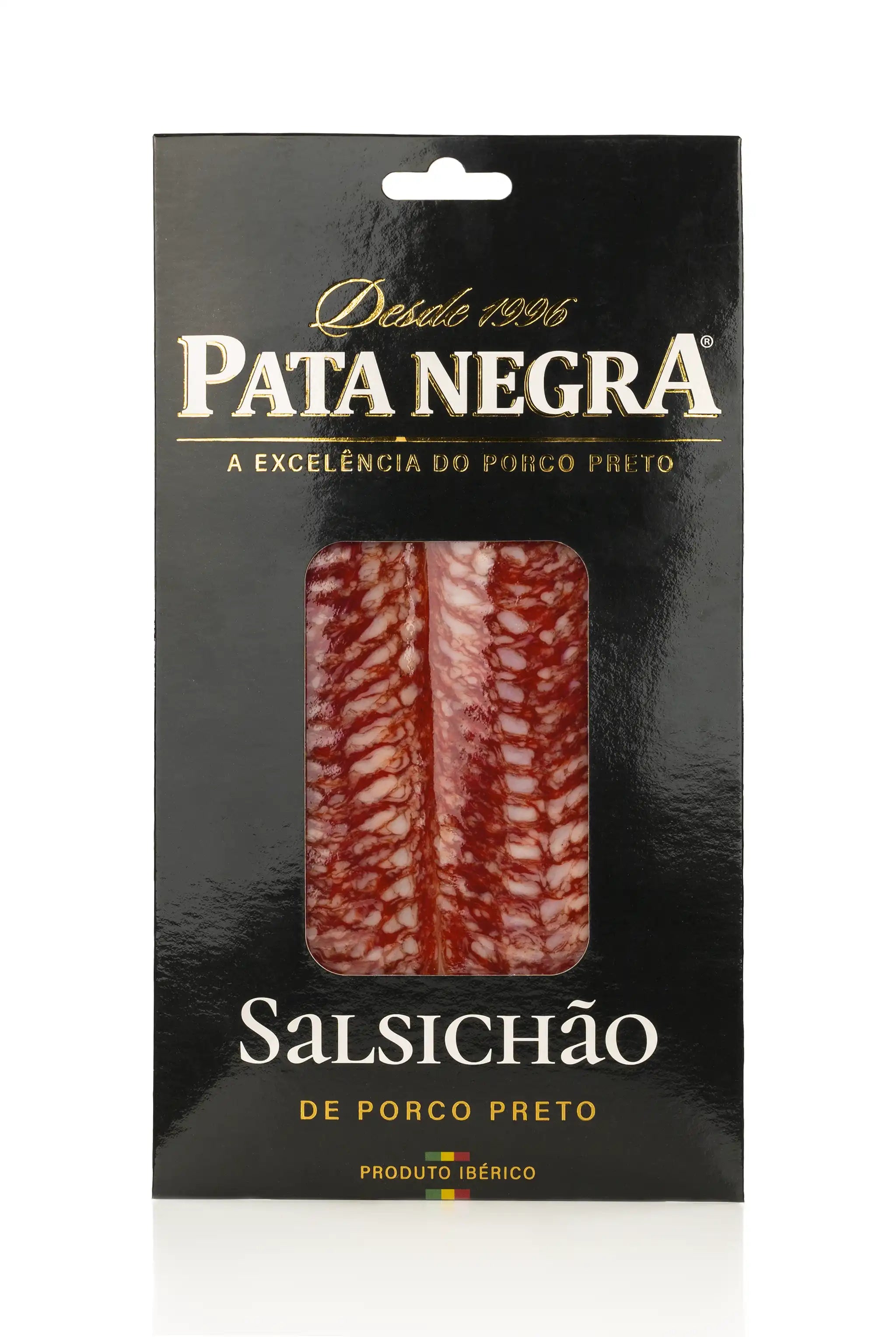 Saucisse de porc noire tranchée 80g – Pata Negra